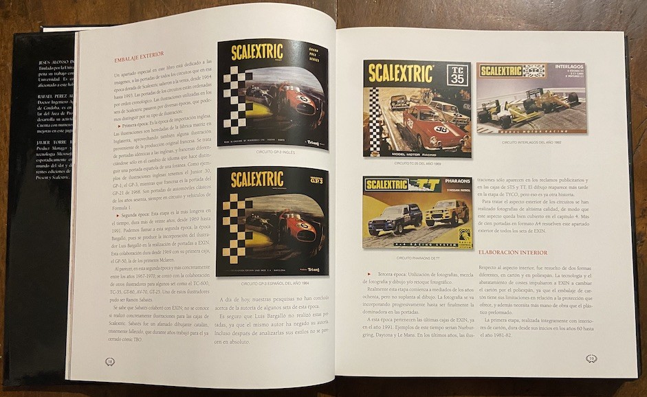 Livre Histoire nostalgique Scalextric Espagne