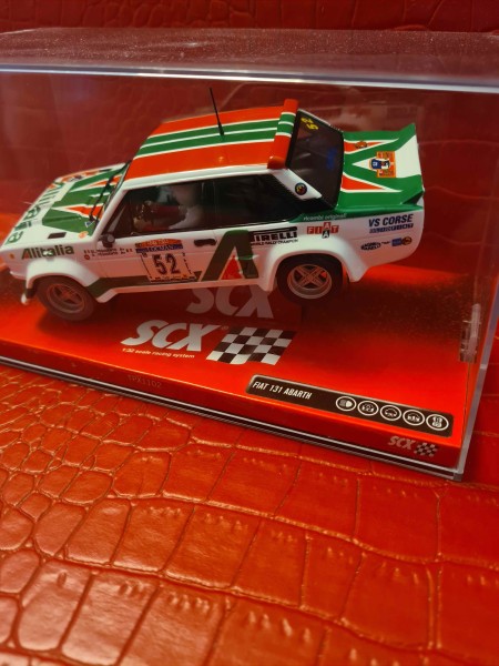 FIAT 131 ABARTH SCALEXTRIC SCX REF 63890