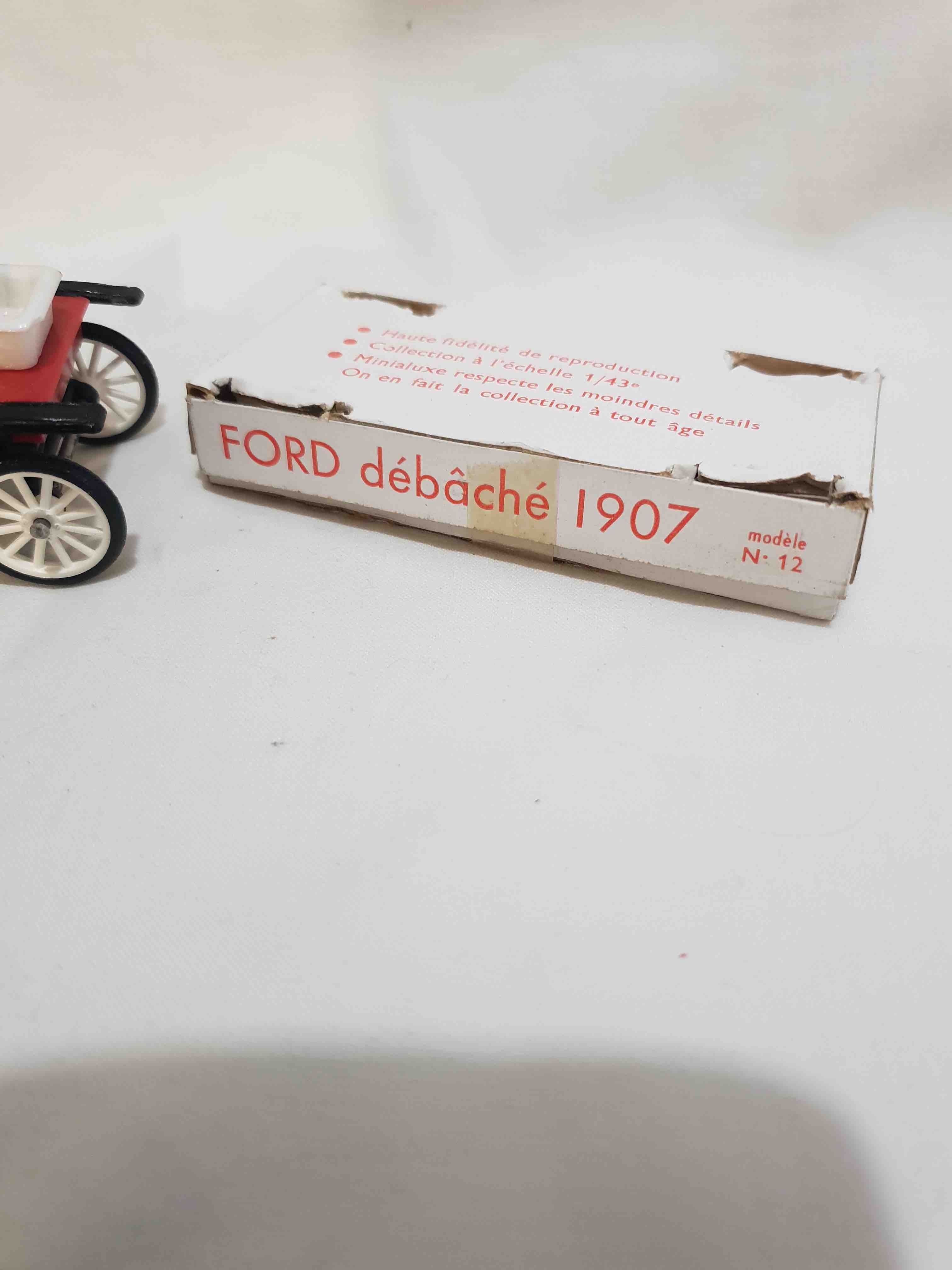 FORD DEBACHÉ 1907  MINIALUX