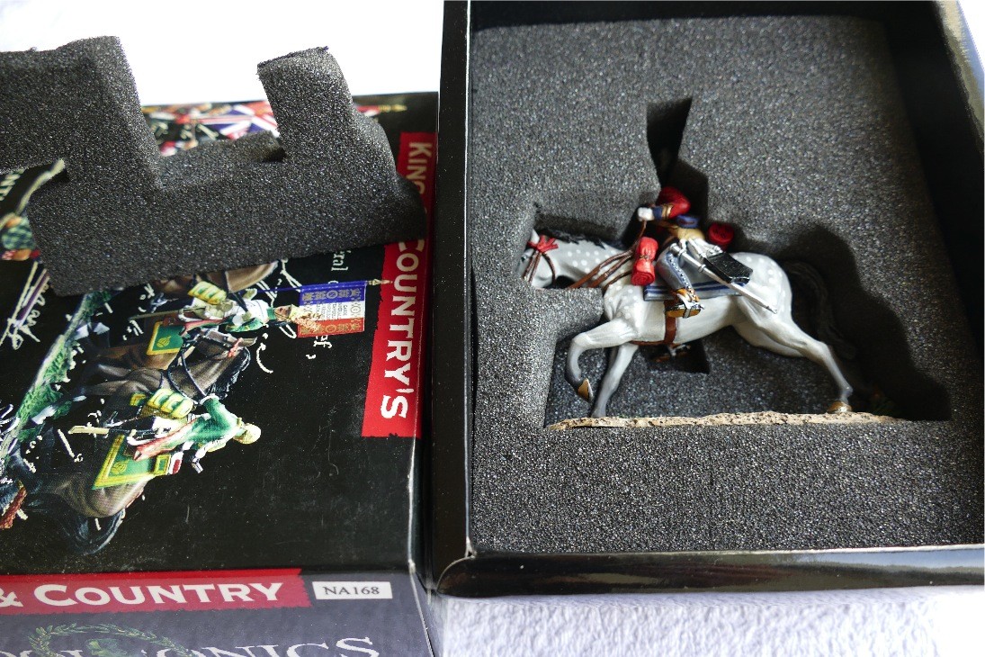 NA168 Scots Greys Officer King & Country