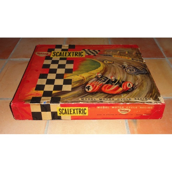 COFFRET SIDE CAR SET SCALEXTRIC RÉF MC1