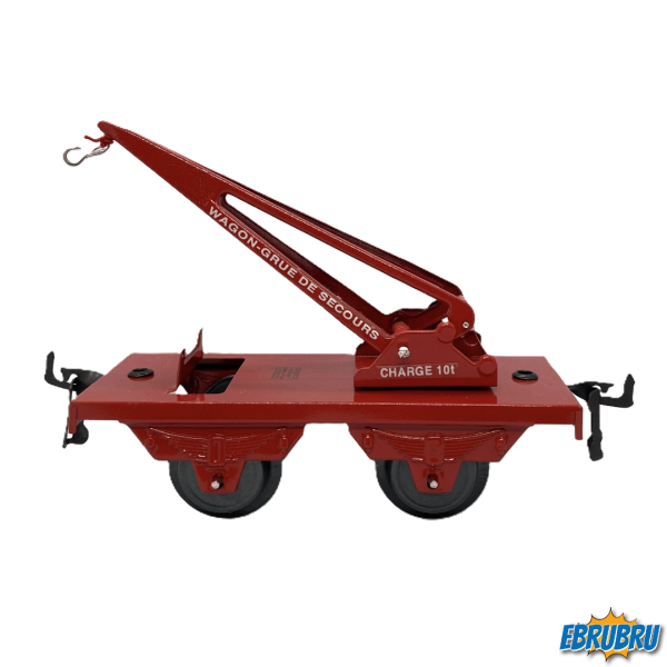 Wagon Grue de secours HORNBY Hachette