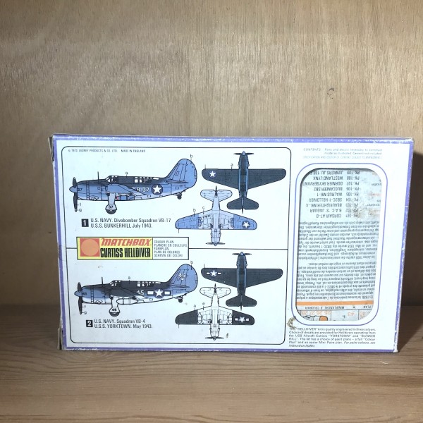 Curtiss Sb2C Helldiver MATCHBOX