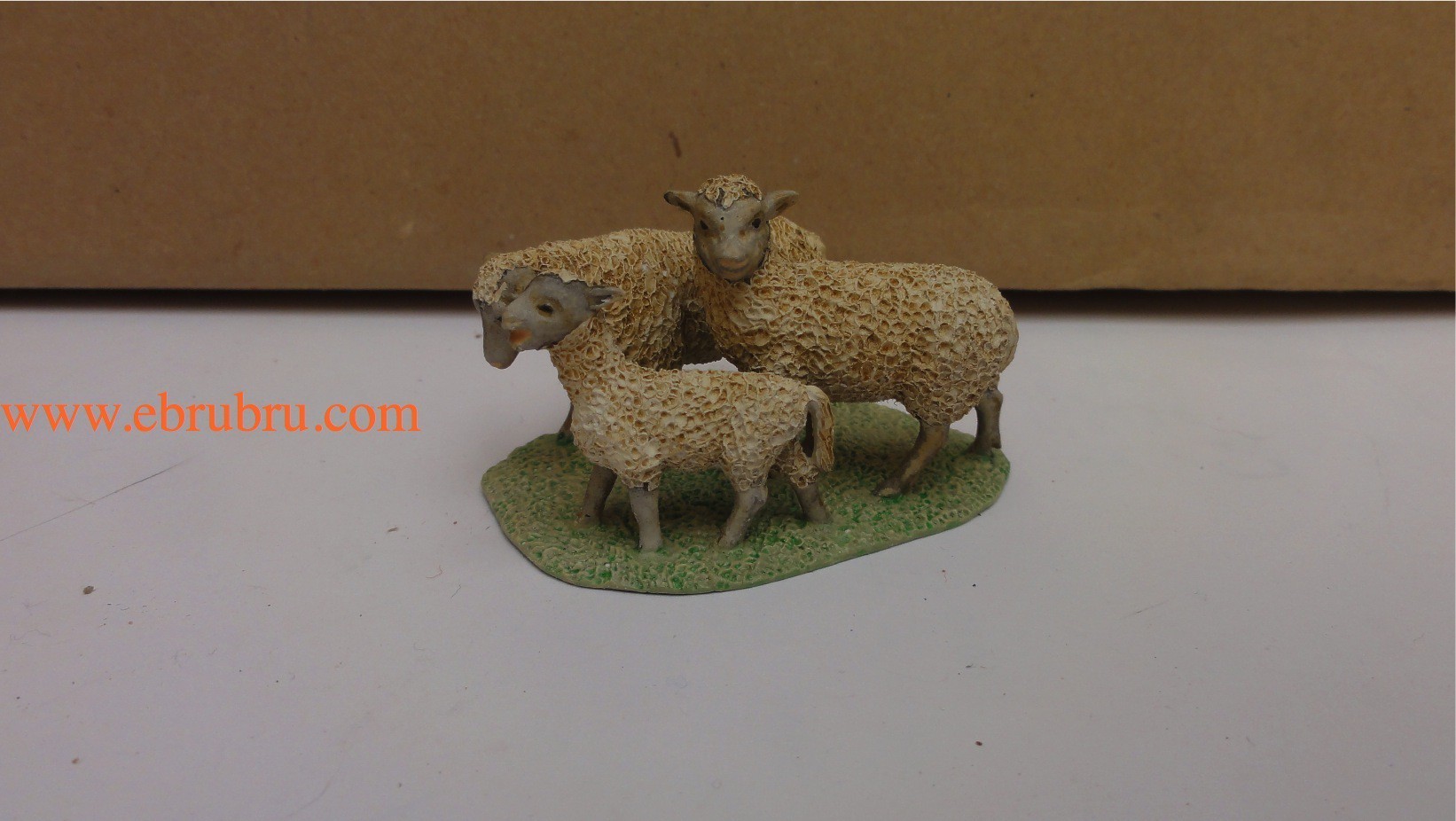 Groupe de moutons figurines