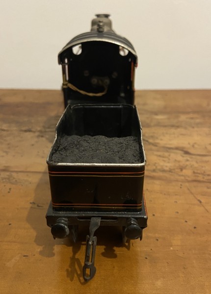 Locomotive Bing 2-2-0 GBN Moteur électrique avec son tender Echelle O