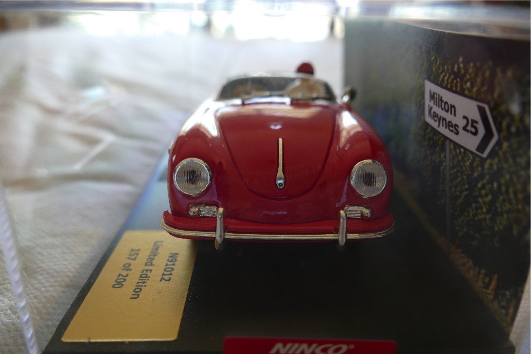 NINCO REF 91012 PORSCHE 355 LIGHT RED TOP DOWN  EDITION LIMITÉE