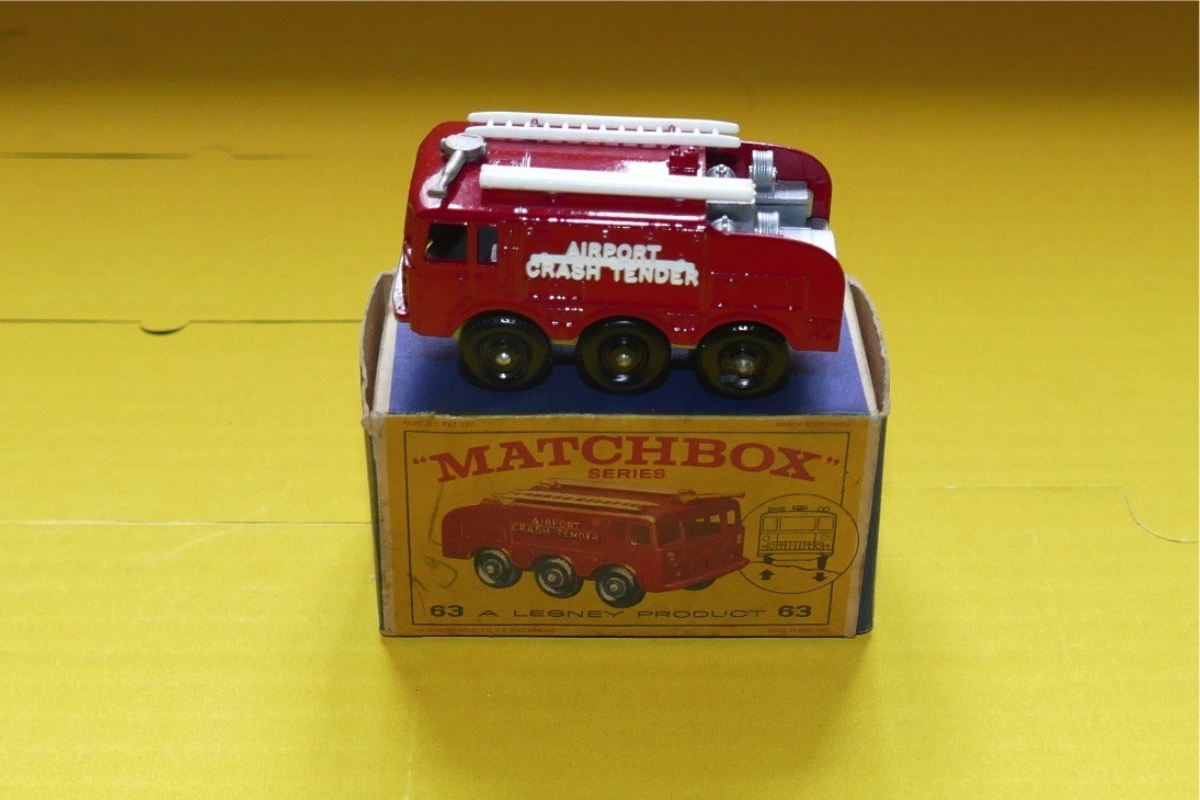 MATCHBOX LESNEY  Nº 63B1 FOAMITE CRASH TENDER