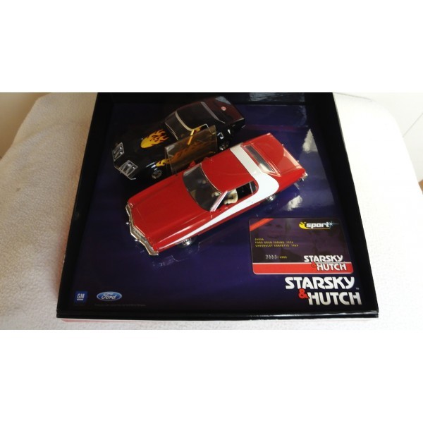 STARSKY & HUTCH FORD GRAN TORINO 1976  CHEVROLET CORVETTE 1969 SCALEXTRIC RÉF: 2603A