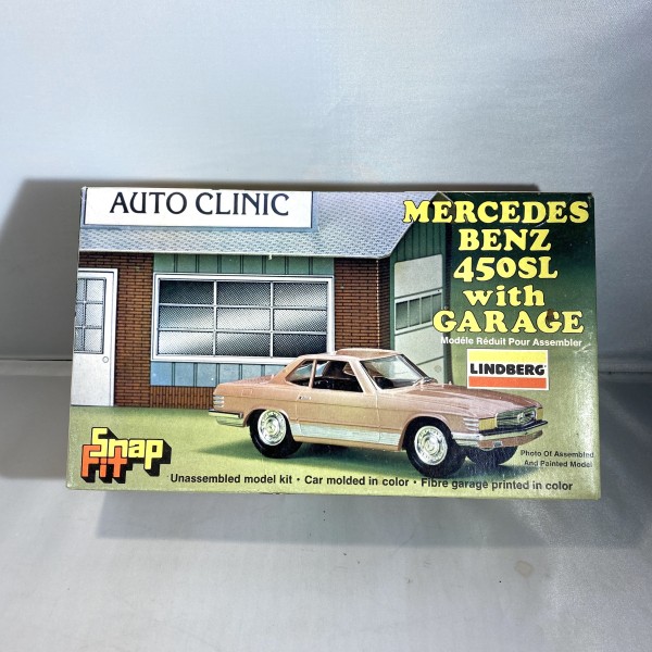 Mercedes Benz 450 SL with garage LINDBERG No 388