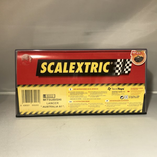 MITSUBISHI LANCER Australia 97 SCALEXTRIC RÉF 6002