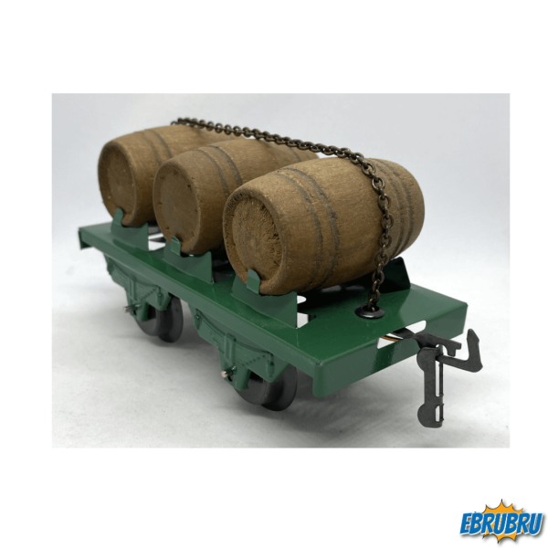 Wagon 3 tonneaux en bois HORNBY Hachette