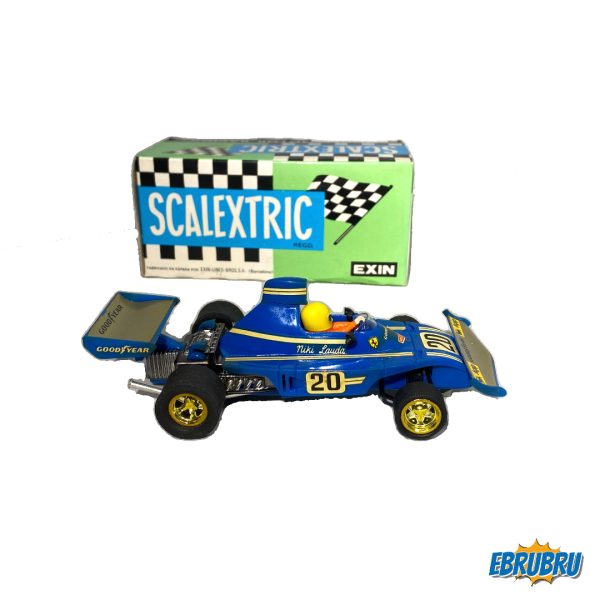 Ferrari B3 Form 1 bleue SCALEXTRIC Exin