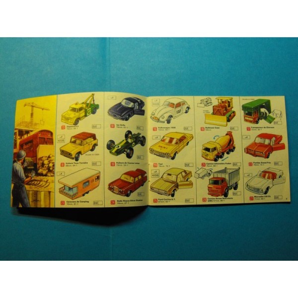 CATALOGUE MATCHBOX INTERNATIONALE 1969