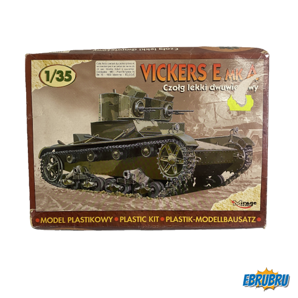 Char Vickers E mk A MIRAGE HOBBY