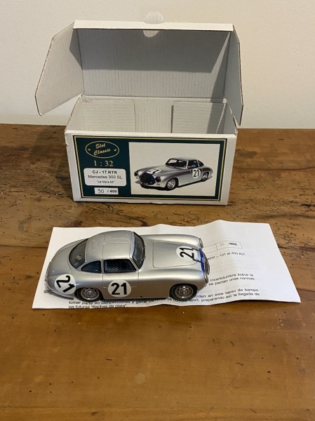 MERCEDES 300 SL  1952 LE MANS WINNER   SLOT CLASSIC CJ 17  RTR