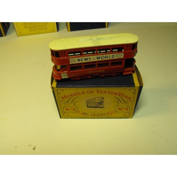 E  CLASS TRAMCAR  LESNEY MATCHBOX