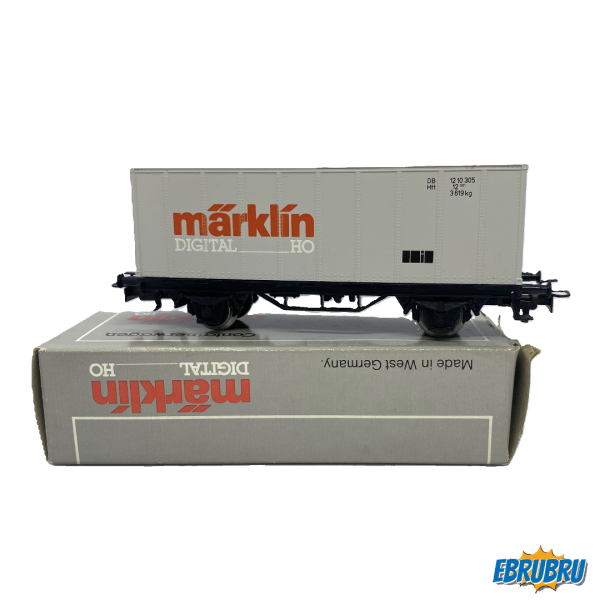 Containerwagen Digital HO MARKLIN 85701 / 4481