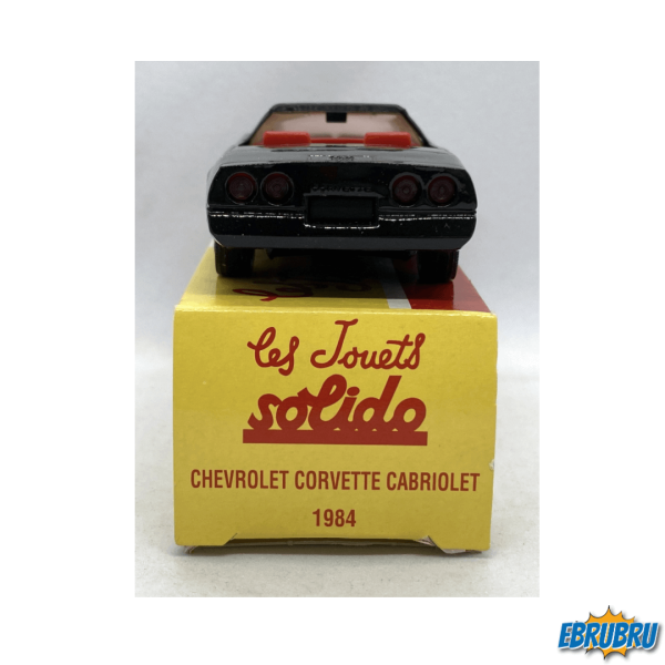 Chevrolet Corvette Cabriolet 1984 SOLIDO Hachette