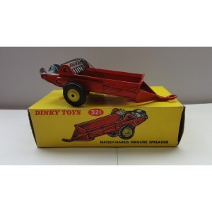 EPANDEUR D'ENGRAIS MASSEY HARRIS 1/43 DINKY TOYS RÉF 321