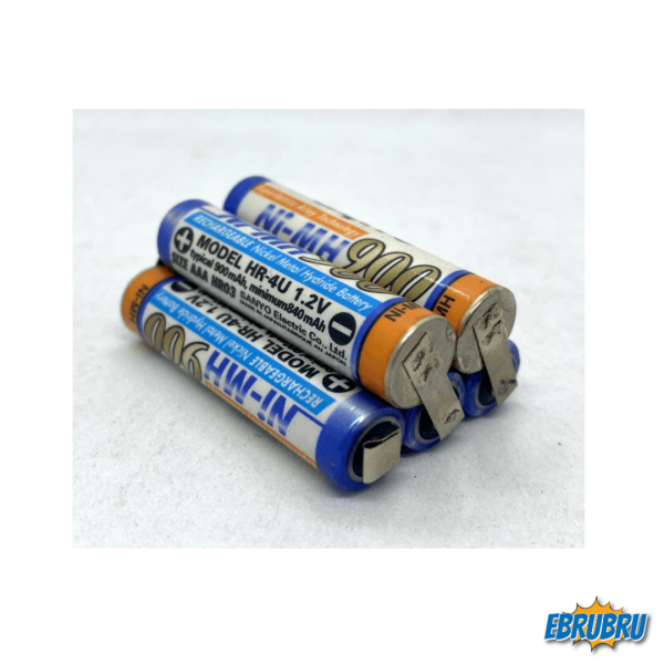 Batteries rechargeables AAA 900 mAh SANYO