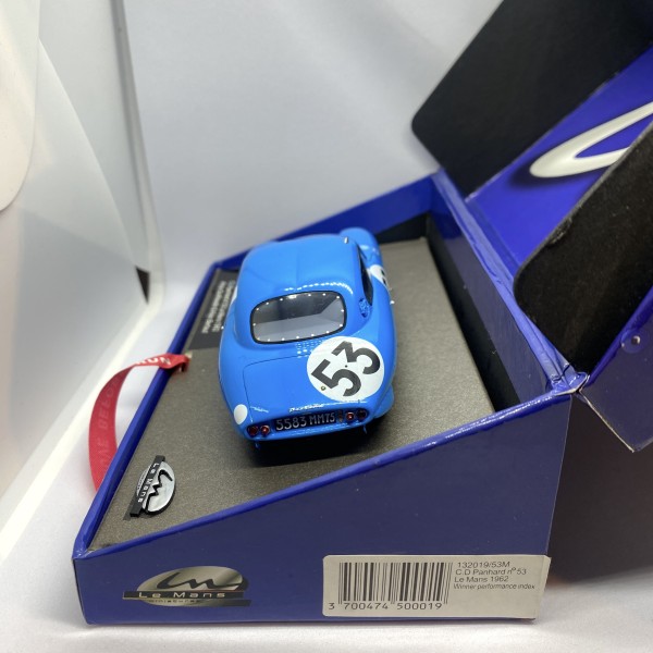 C D Panhard No 53 / 1962 Winner LE MANS MINIATURE Réf 132019 53M