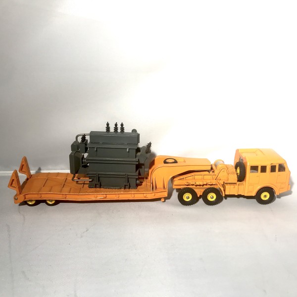 Berliet T6 avec remorque porte transformateur Alstom DINKY TOYS 898