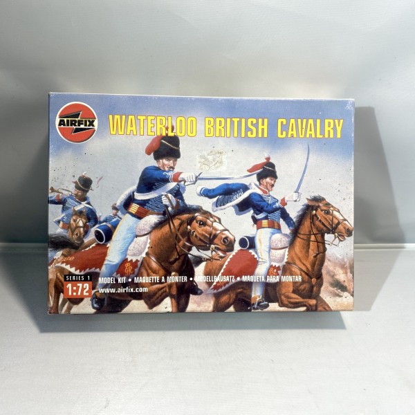 WATERLOO BRITISH CAVALRY SOLDAT AIRFIX 1/72 NEUF GRAPPÉ