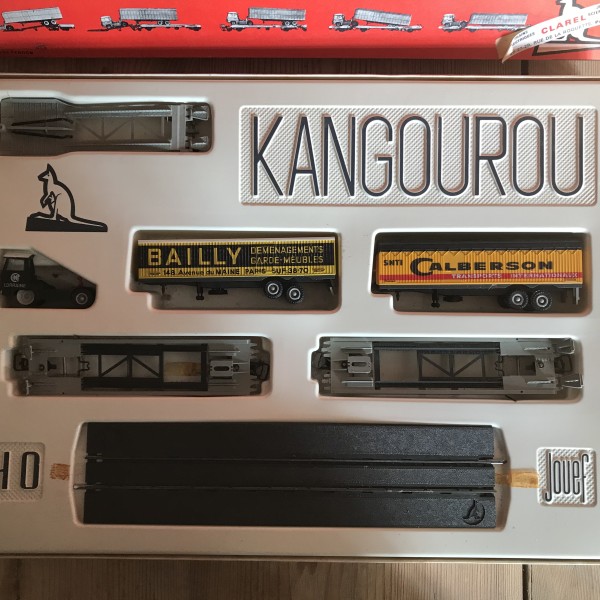 Coffret de deux wagons kangourou JOUEF Réf 664