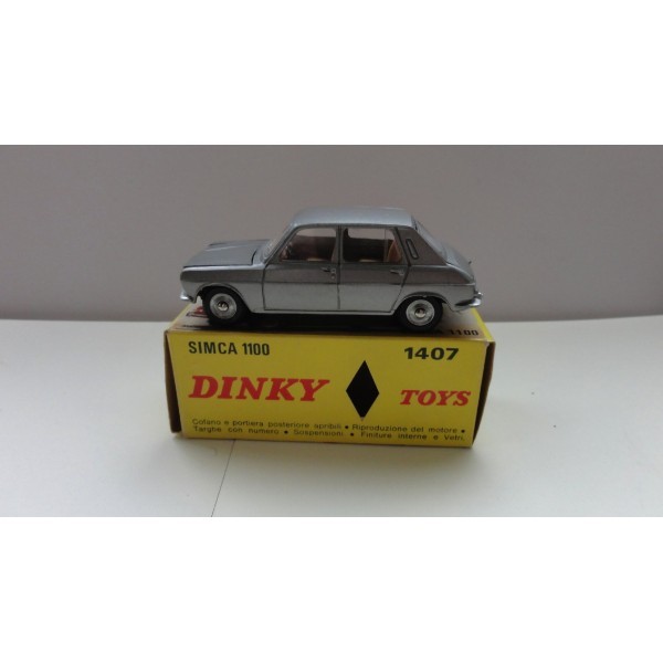 Simca 1100 berline  grise métallisé Dinky Toys réf 1407