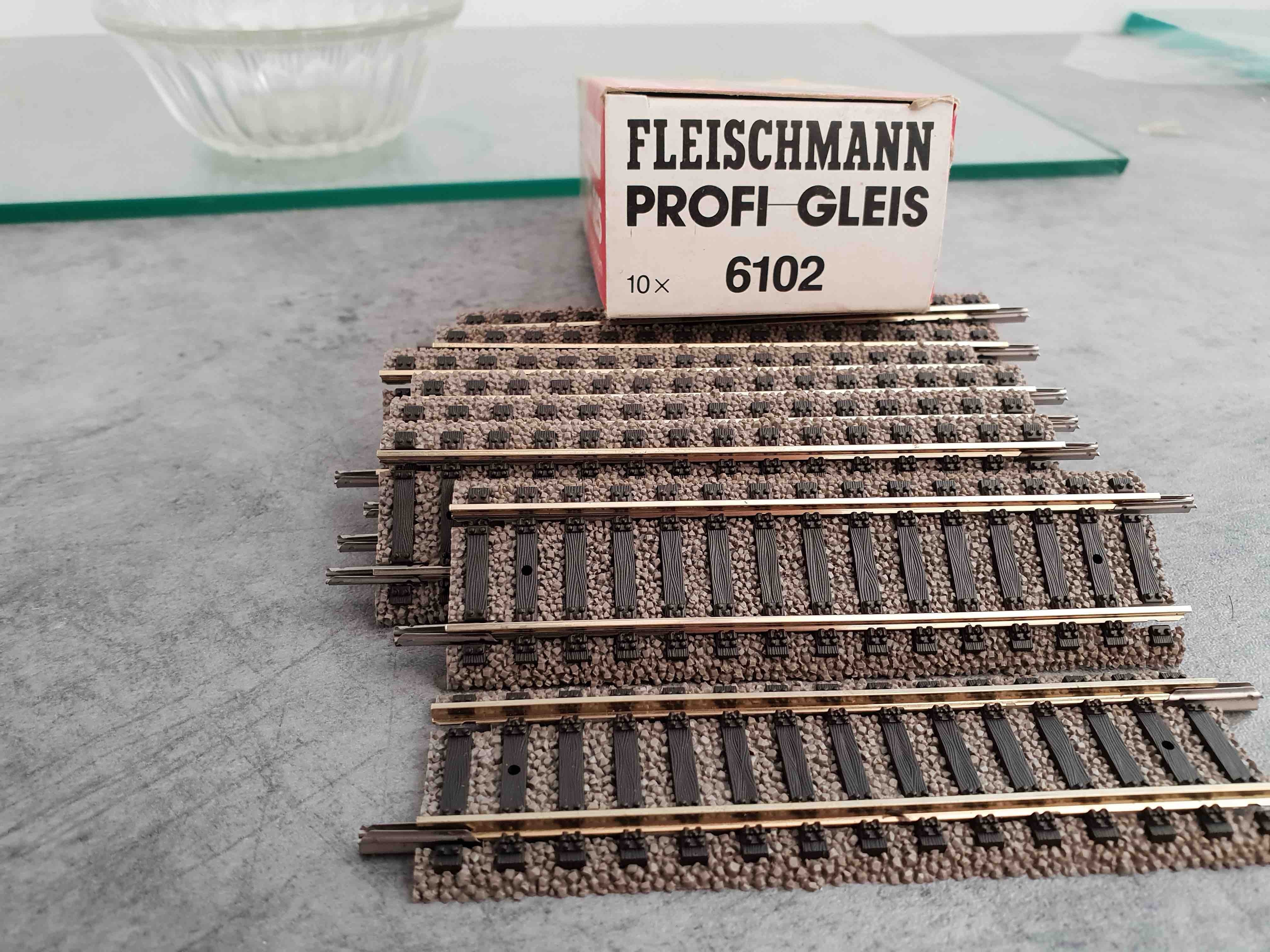 FLEISCHMANN 6102 RAILS