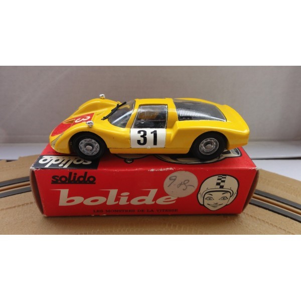 PORSCHE CARRERA JAUNE SÉRIE 100 SOLIDO RÉF 151 AU1/43