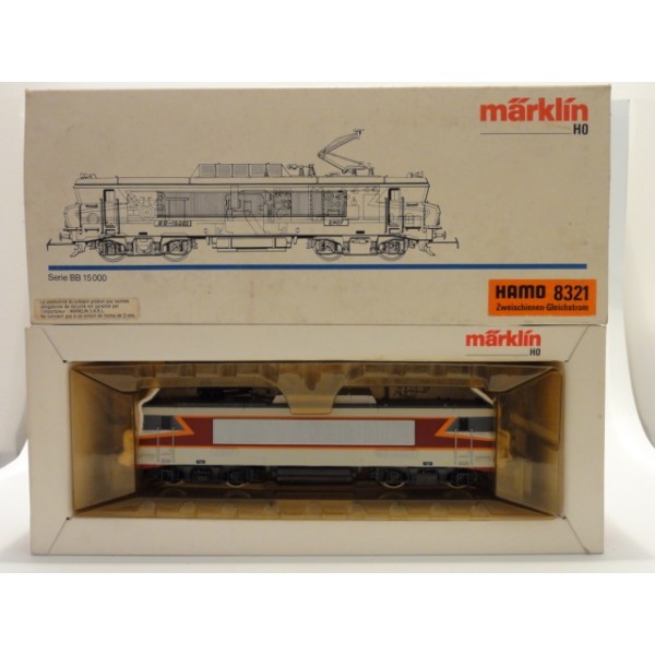 Märklin H0 Hamo 2 rails Marklin 3321 Lok Serie BB 15000 der SNCF