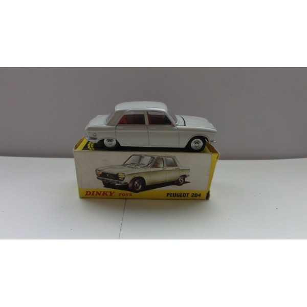 Peugeot 204 berline beige  Dinky Toys réf 510