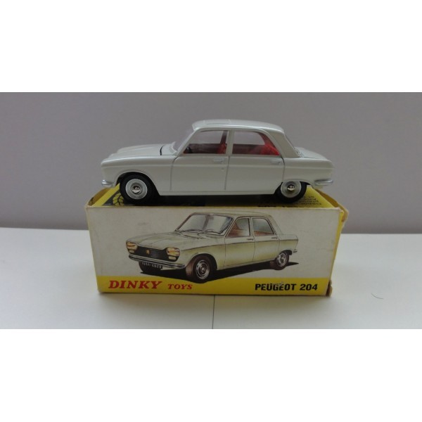 Peugeot 204 berline beige  Dinky Toys réf 510