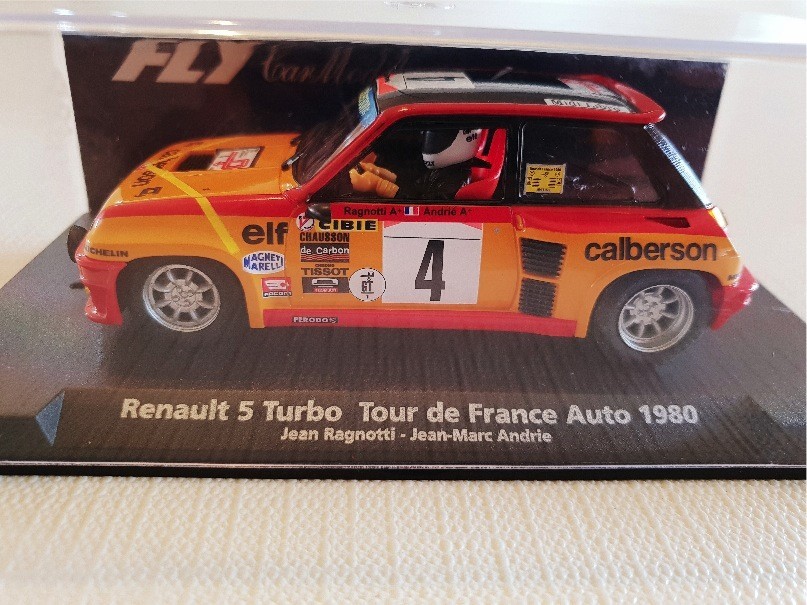 RENAULT 5 TURBO TOUR DE FRANCE AUTO 1980 RAGNOTTI-ANDRIE A-1204 FLY REF 88179