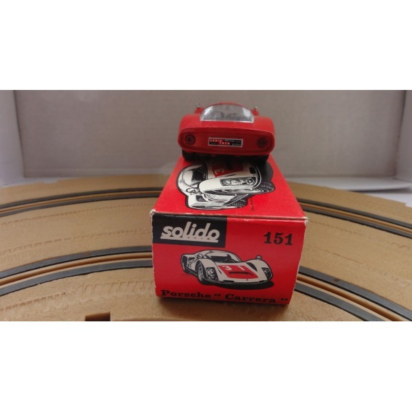 PORSCHE CARRERA ROUGE SOLIDO RÉF 151 AU1/43