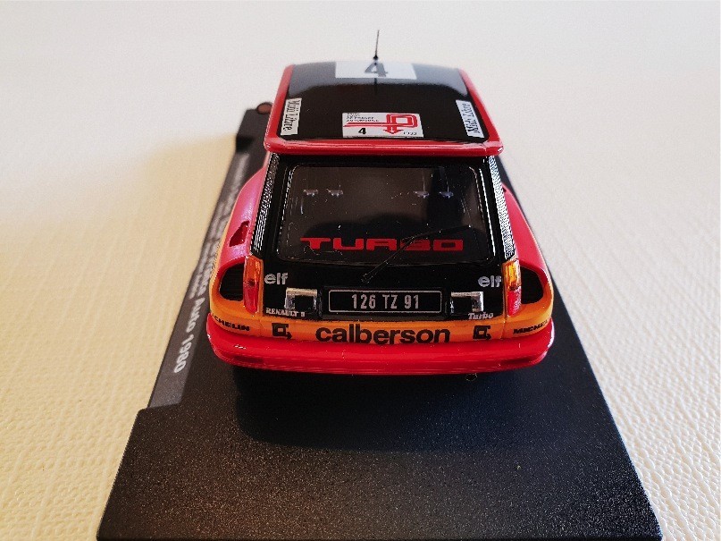 RENAULT 5 TURBO TOUR DE FRANCE AUTO 1980 RAGNOTTI-ANDRIE A-1204 FLY REF 88179