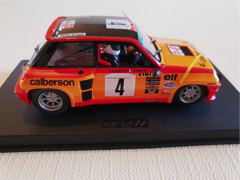 RENAULT 5 TURBO TOUR DE FRANCE AUTO 1980 RAGNOTTI-ANDRIE A-1204 FLY REF 88179