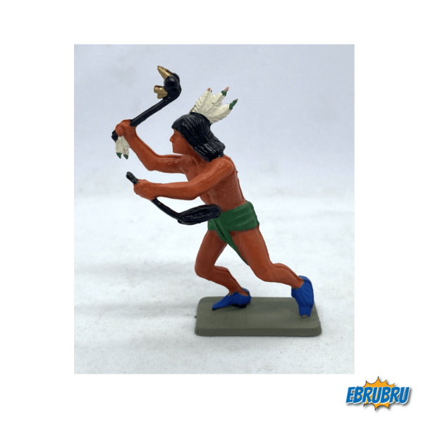 Indiens Série luxe - Tomahawk Queue de bison - Catalogue 69 - STARLUX 5154