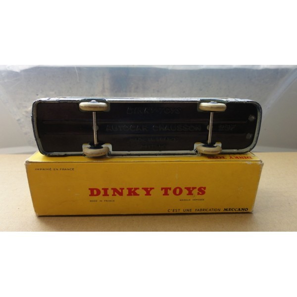 AUTOCAR CHAUSSON BLEU DINKY TOYS RÉF 29 F