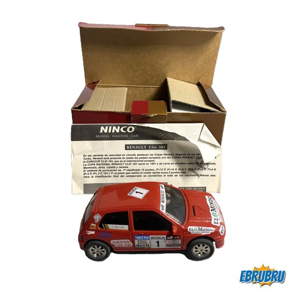 Renault CLIO 16V rouge NINCO 50102 