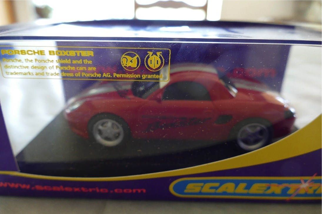 SCALEXTRIC REF C2478 PORSCHE BOXSTER « RED 04 »