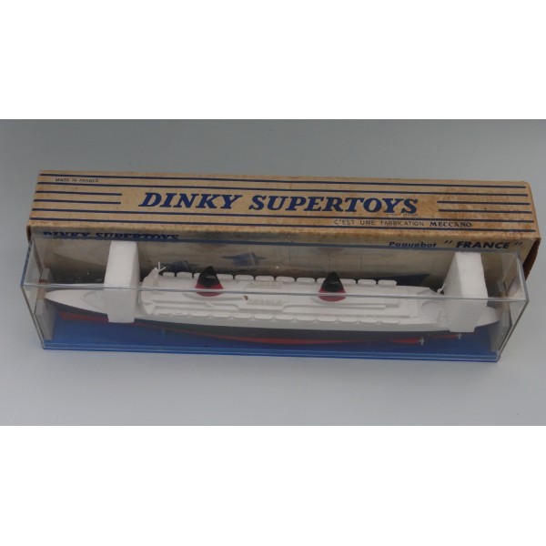 PAQUEBOT FRANCE BATEAU DINKY TOYS RÉF 870 SUPERTOYS