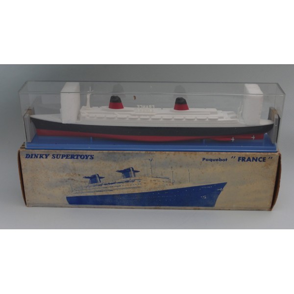 PAQUEBOT FRANCE BATEAU DINKY TOYS RÉF 870 SUPERTOYS