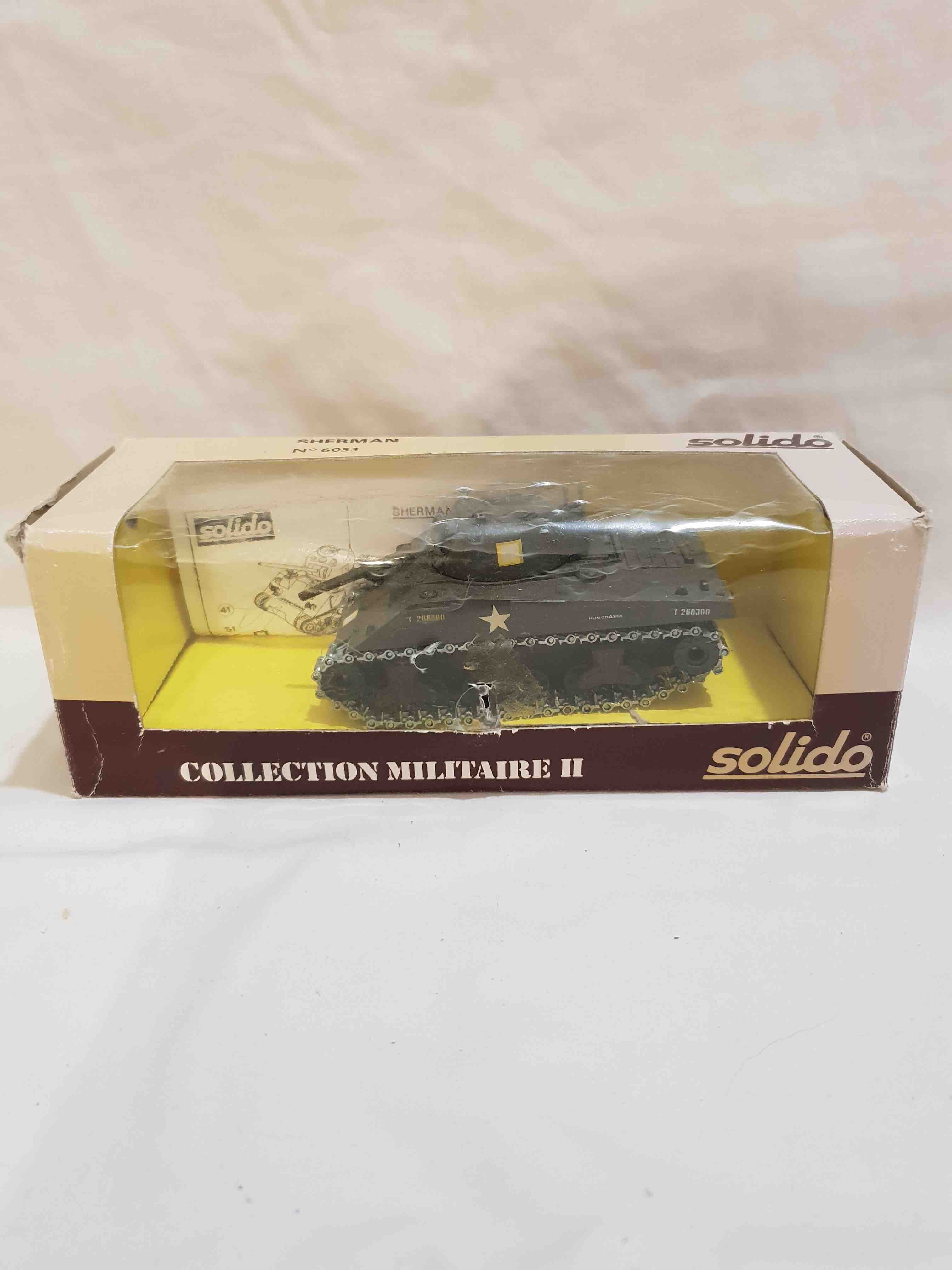 SHERMAN 6053 SOLIDO MILITAIRES